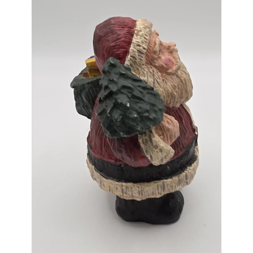 Resin Santa Clause Christmas Decor Midwest